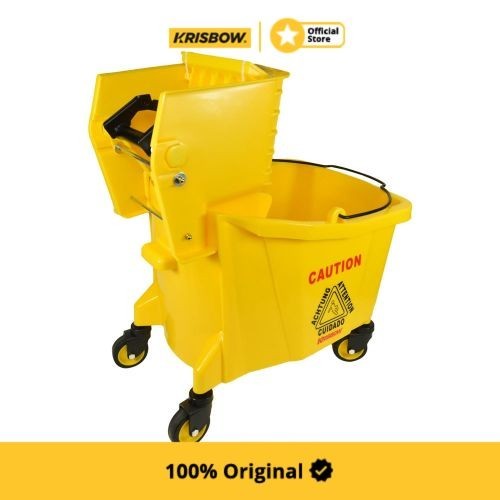 Krisbow Bucket Wringer Ember Pel Peras 1 Wadah 36 Ltr