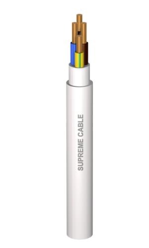 Kabel Listrik NYM 4 X 1.5 mm2 100 meter/roll (nym 4x1,5 4x1,5mm Putih)