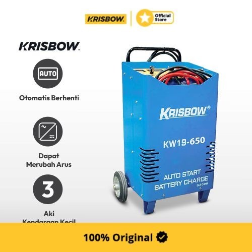 Krisbow Battery Charger Aki Mobil60A/650A Ersbc66