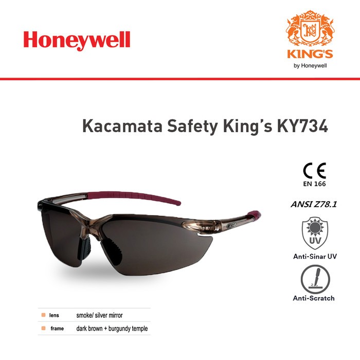 Kacamata Safety Kings KY734 with Sporty & Stylish Design