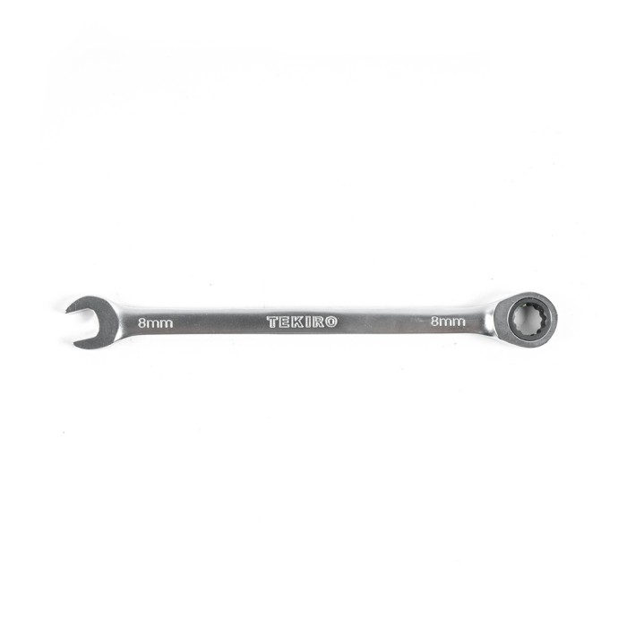 TEKIRO KUNCI RING PAS RATCHET PANJANG 08 MM /KUNCI RINGPAS RACHET FLEX