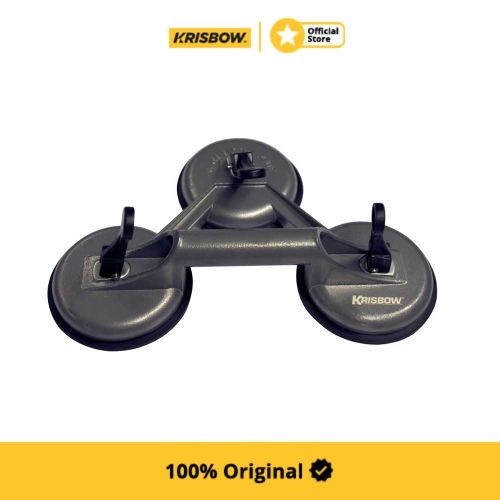 Krisbow Suction Lifter 3 Cup 150 Kg - Abu-Abu