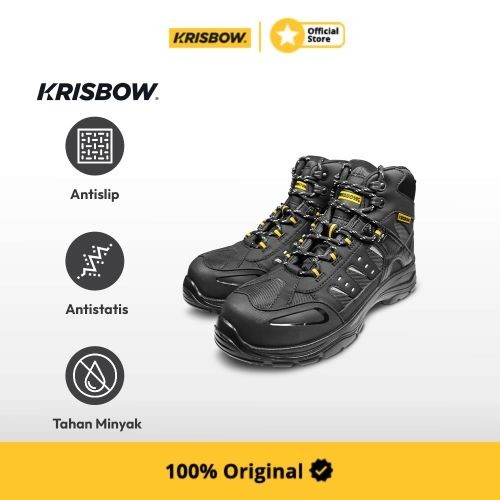 Krisbow Ukuran 43 Sepatu Pengaman Nemesis - Hitam