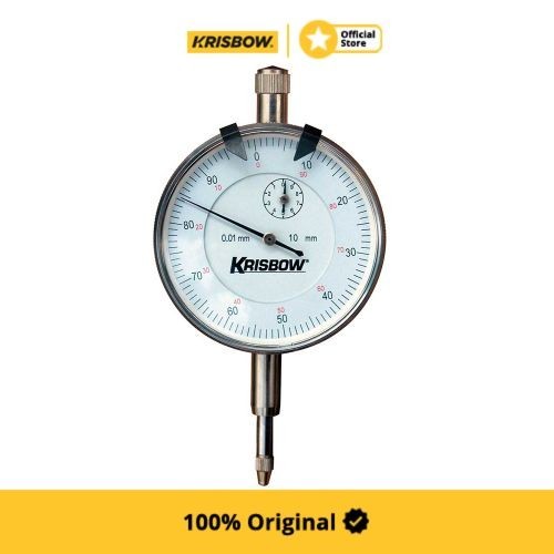 krisbow alat ukur dial indikator 0-0,8 mm/0,01 mm