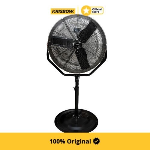 Krisbow Kipas Angin Berdiri Industrial Drum Fan 30 Inchi