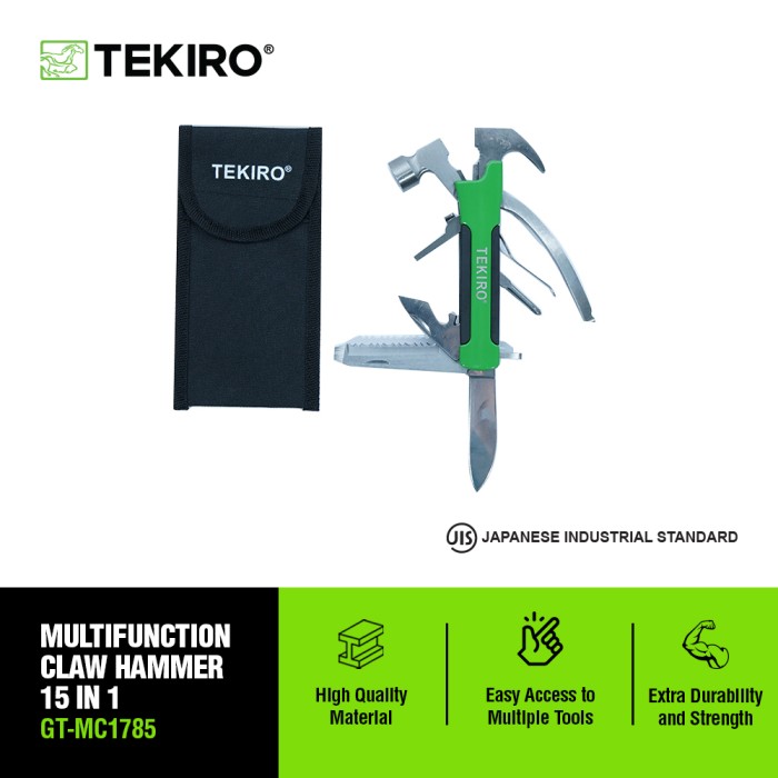 PALU KAMBING LIPAT MULTIFUNGSI 15 IN 1 / TOOLS - ALAT PERKAKAS