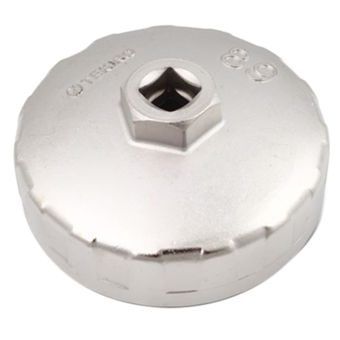 TEKIRO KUNCI OIL FILTER (BOWL TYPE) 89 MM / KUNCI OLI FILTER MANGKOK