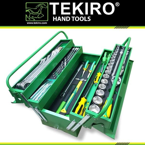 TEKIRO TOOL BOX SET 66 PCS/MEKANIK TOOLS 66 PCS/TOOLS ALAT PERKAKAS
