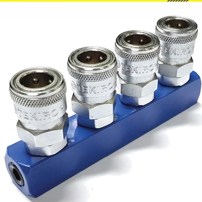 TEKIRO QUICK COUPLER CABANG 4 / COUPLER CABANG / TOOLS / ALAT PERKAKAS