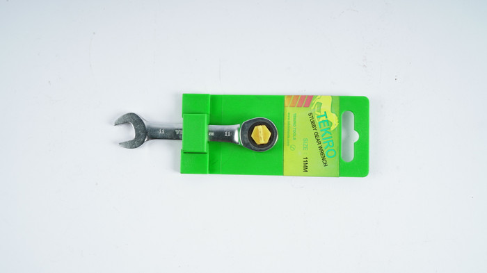 TEKIRO KUNCI RING PAS RATCHET PENDEK 11 MM