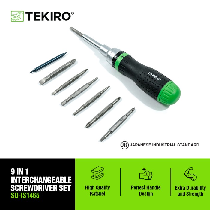 TEKIRO OBENG 19 IN 1 SET /OBENG SET 19 IN 1 / TOOLS - ALAT PERKAKAS