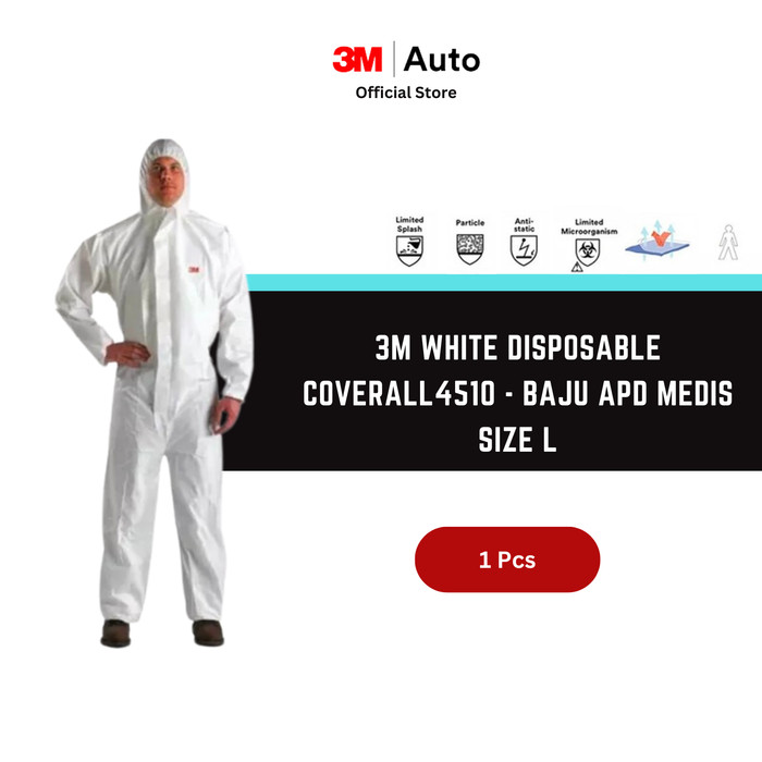 3M™ Protective Disposable Coverall APD Hazmat Wire