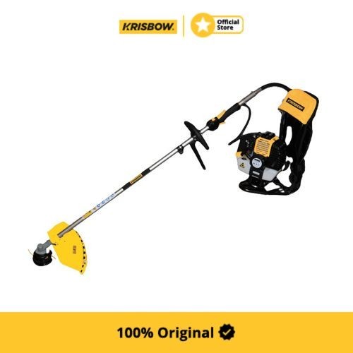 Krisbow Backpack Brush Cutter Pemotong Rumput Ransel 1.25 Kw