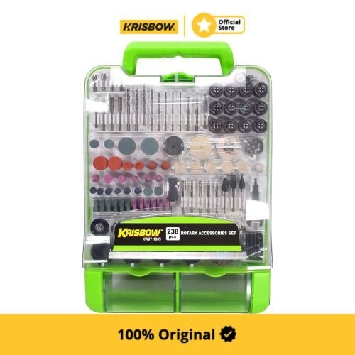 Krisbow Set Aksesoris Rotary Tool 238 Pcs Irarts2