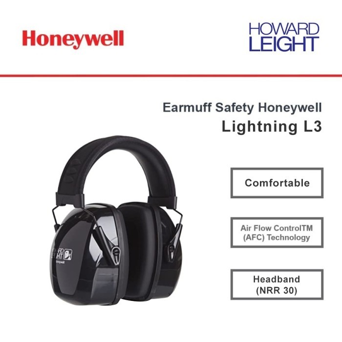 Earmuff Safety Howard Leight by Honeywell Leightning L3 Shooting