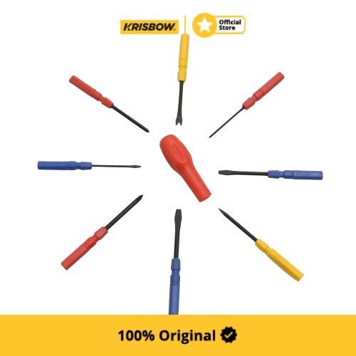 Jetech Set Screwdriver Obeng M Family Fm-M 8 Pcs