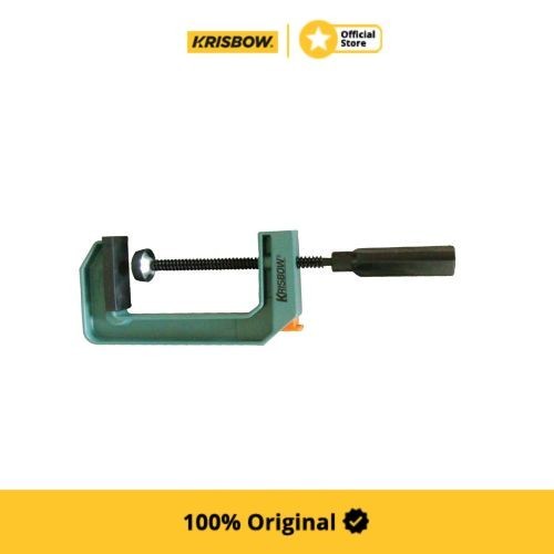krisbow quick release g clamp 7,6 cm