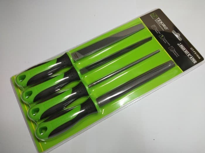 TEKIRO KIKIR SET 6" 4 PCS / KIKIR SET / TOOLS / PERKAKAS