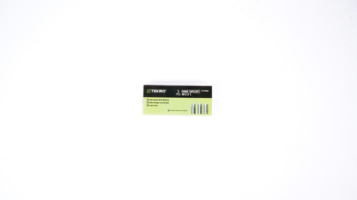 TEKIRO HAND TAPS SET 3 PCS M22 X 1.5
