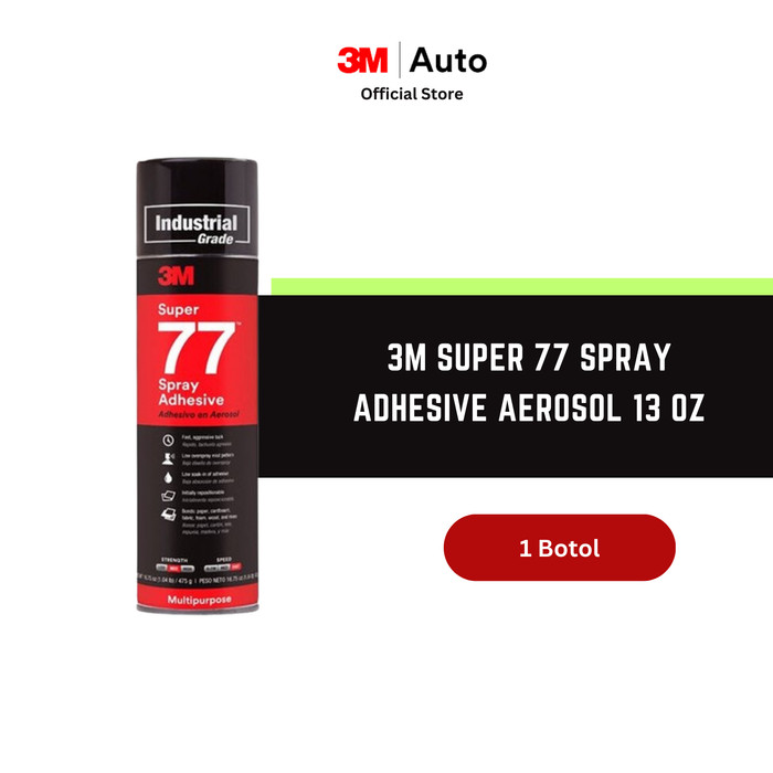 3M Super 77 Multipurpose Adhesive Aerosol - Lem Se