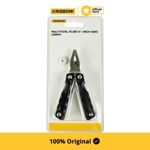 Krisbow Plier Tang Multitool 13 In 1 Lrmp4 - Hitam