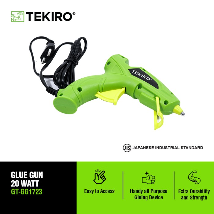 TEKIRO LEM TEMBAK 20 WATT / GLUE GUN / LEM TEMBAK LILIN / PERKAKAS