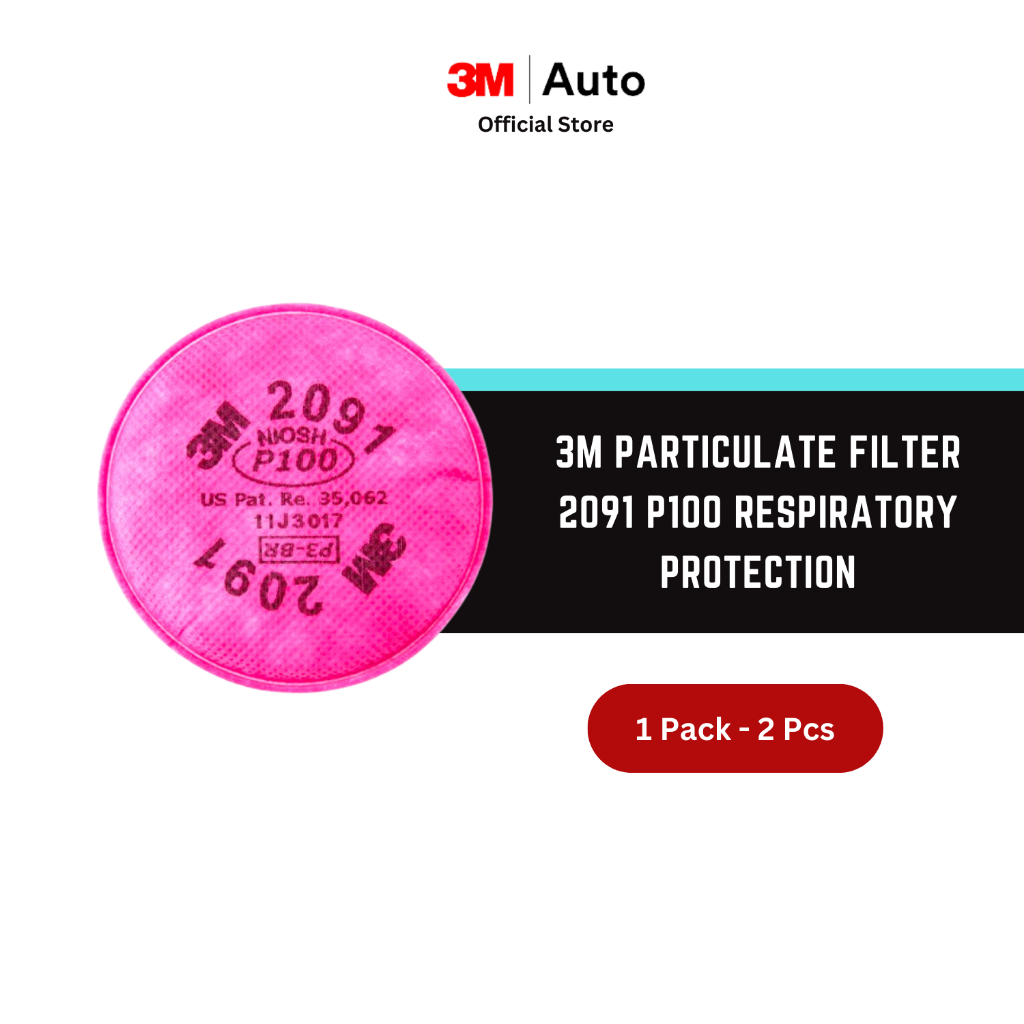 3M™ Particulate Filter 2091 P100 Respiratory Prote